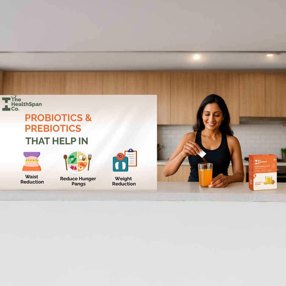The Healthspan Co Metabolism Boost Drink For Weight Loss Orange