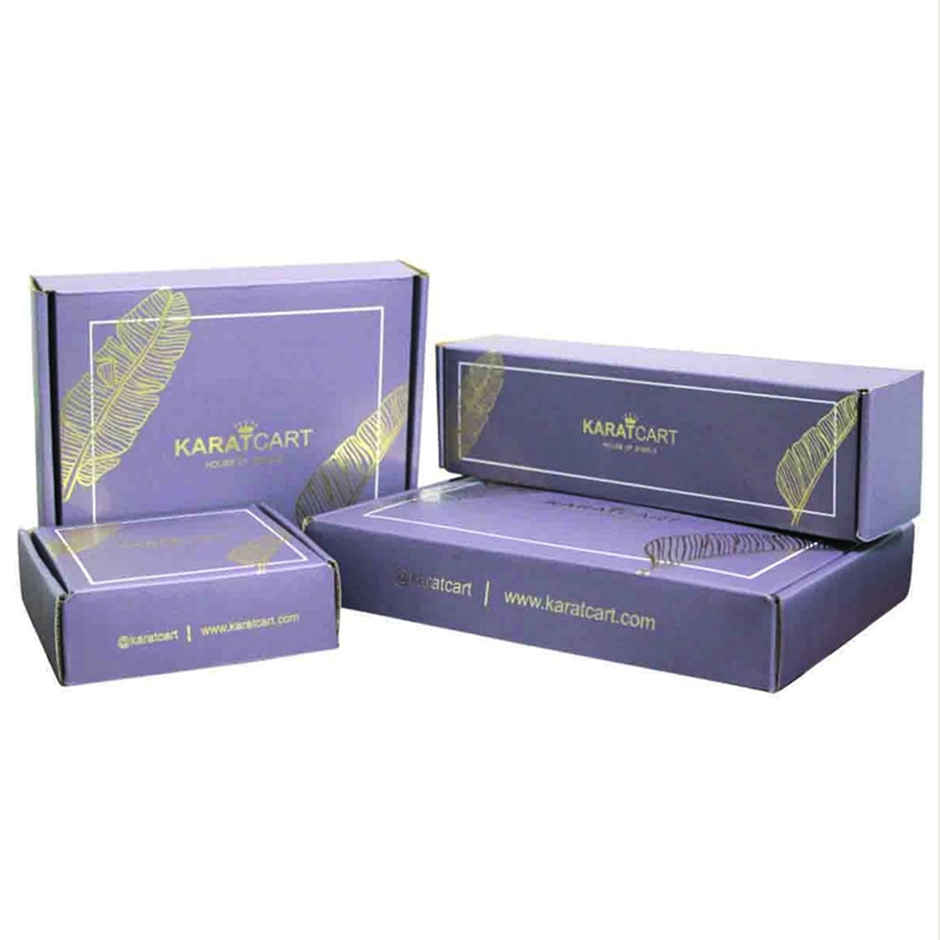 Karatcart Women's Hoop Earrings Gold One Size | 33038945