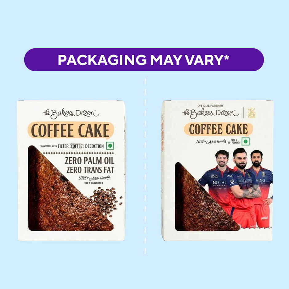 The Baker's Dozen Coffee Cake Vegan | Filter Coffee Decoction | Vegan Cake | Pound Cake | Tea Cake
