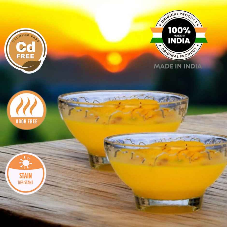 Yera Alpine Glass Bowl Set - 195 ml (Each) 6 pcs