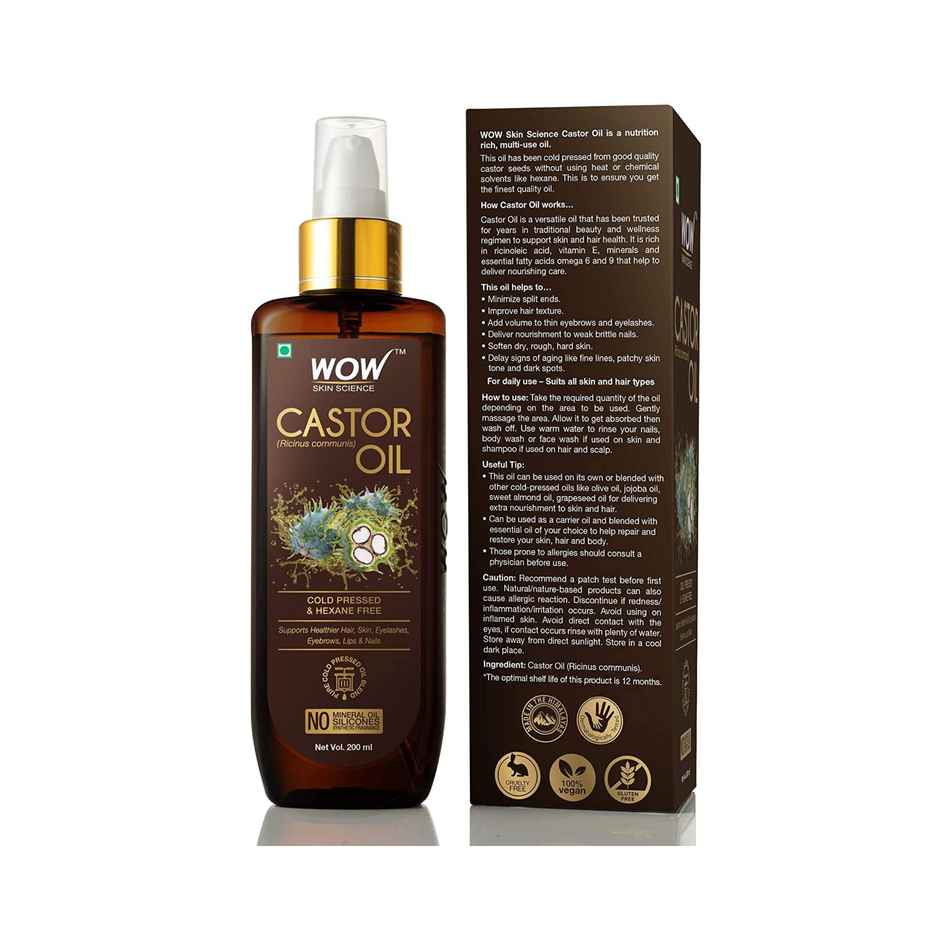 WOW Skin Science Castor Oil