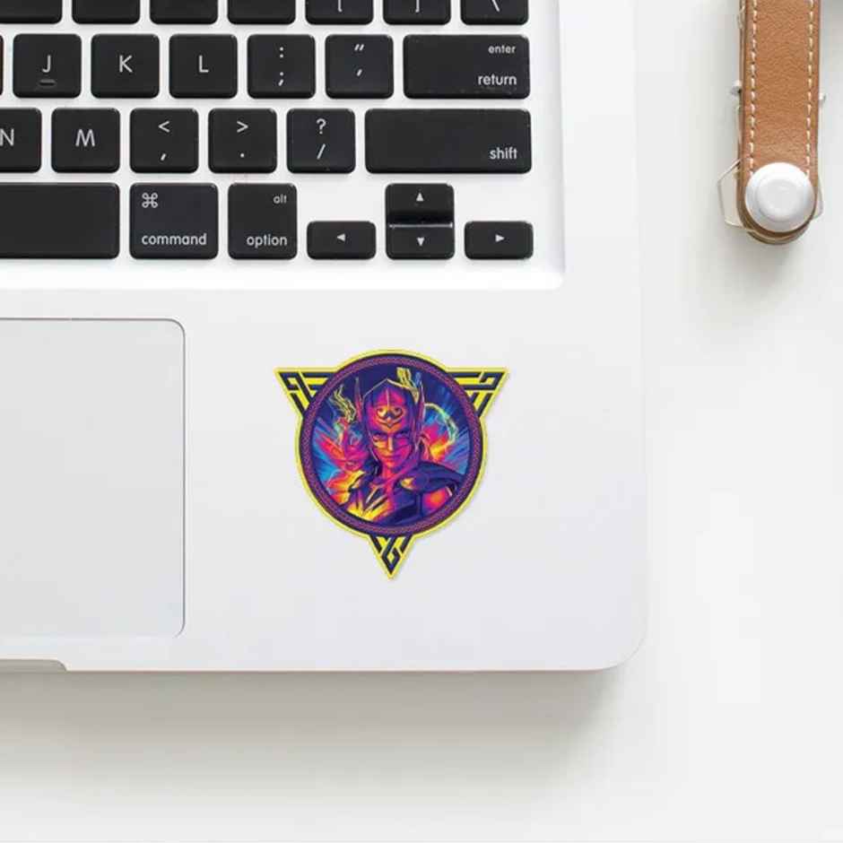 House Of Festivals Jane- Neo Pop - Marvel Official Sticker (1pc) & House Of Festivals Dogpool - Marvel Official Sticker (1pc) Combo