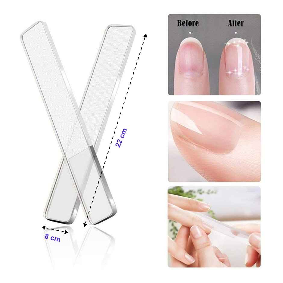 Bronson Professional Glass Nail Shiner & Filer