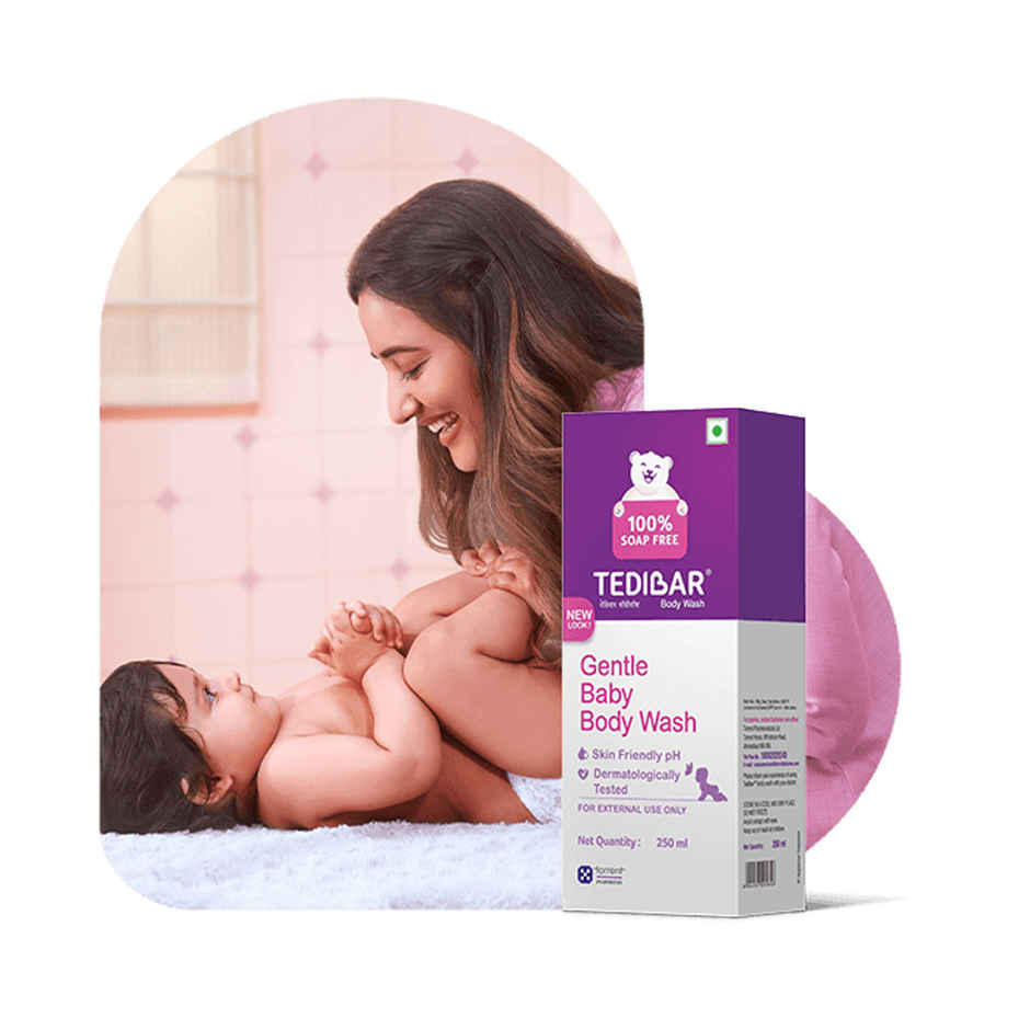 Tedibar Rich Moisturising Baby Body Wash with Skin Friendly PH