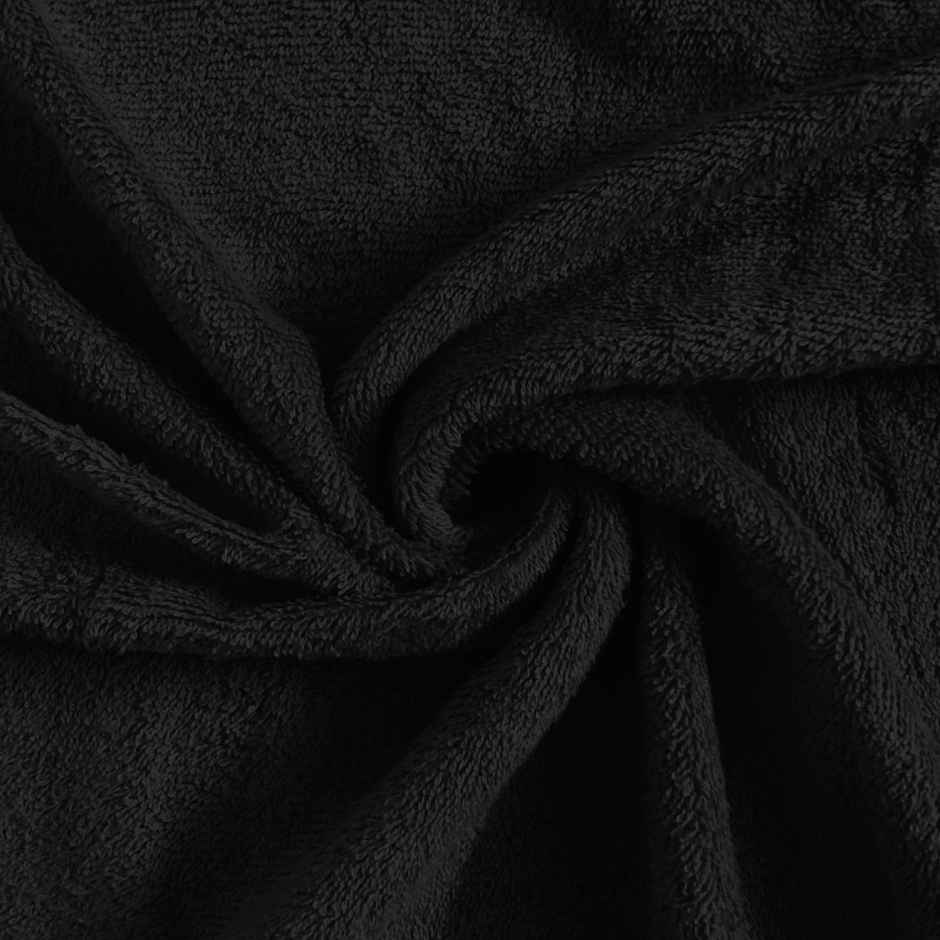 Welspun 100% Cotton Quik Dry Black Bath Towel For Men And Women
