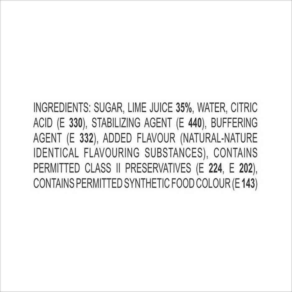 Manama Lime and Mint Syrup