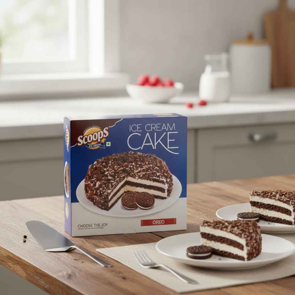 Scoops Oreo Ice Cream Cake