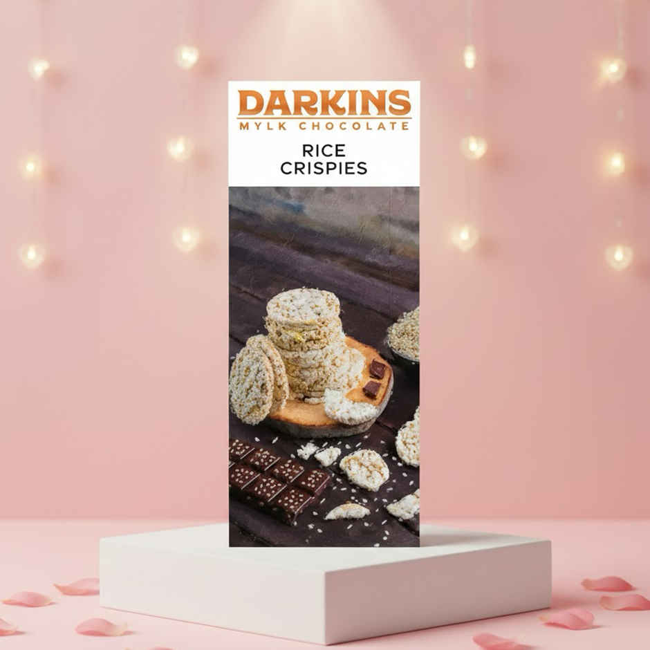 Darkins Mylk Chocolate | Rice Crispies