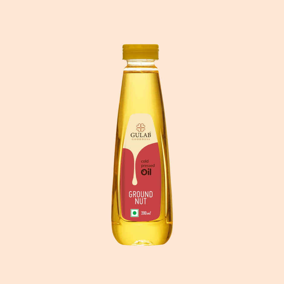 Gulab Cold Pressed Groundnut Oil | Bottle