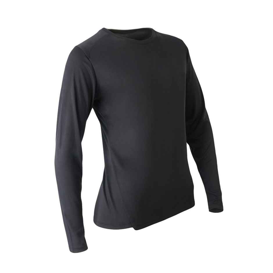 Decathlon | Kalenji WoMen's Full- Sleeve Running T-Shirt | Black - L/XL