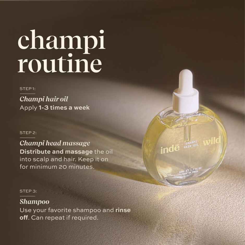 inde wild Champi Hair Oil