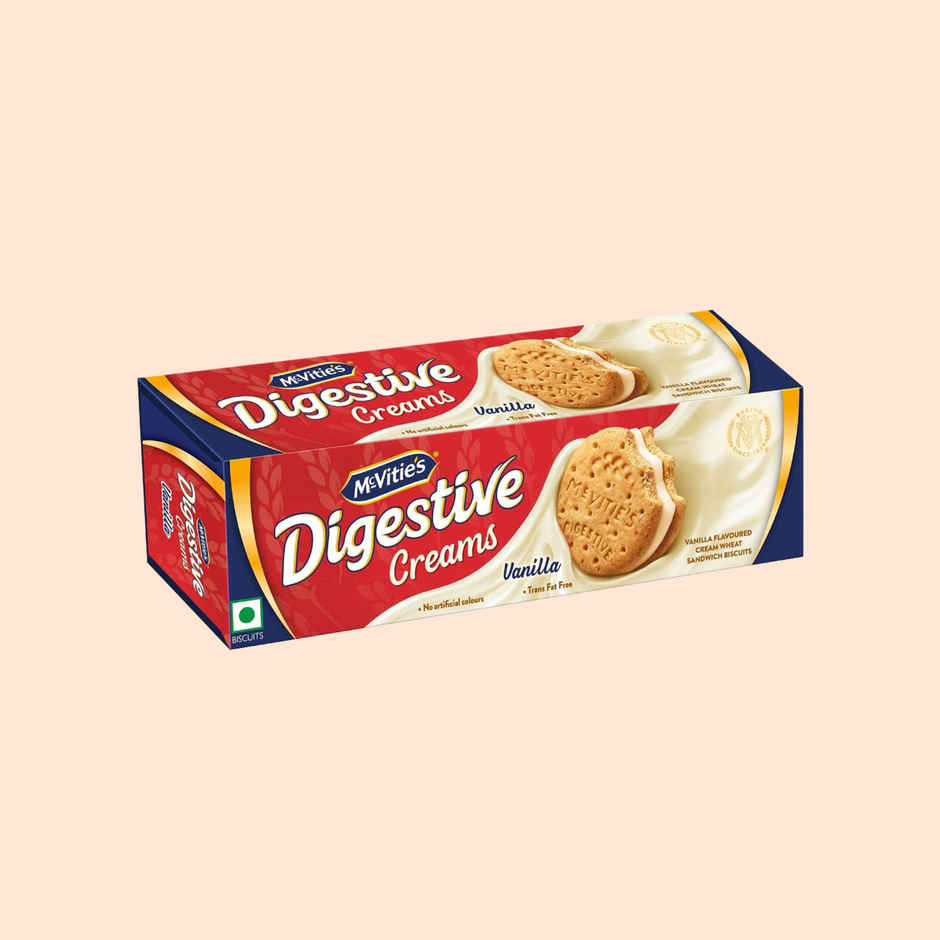 McVitie's Digestive Cream Vanilla Sandwich Biscuit