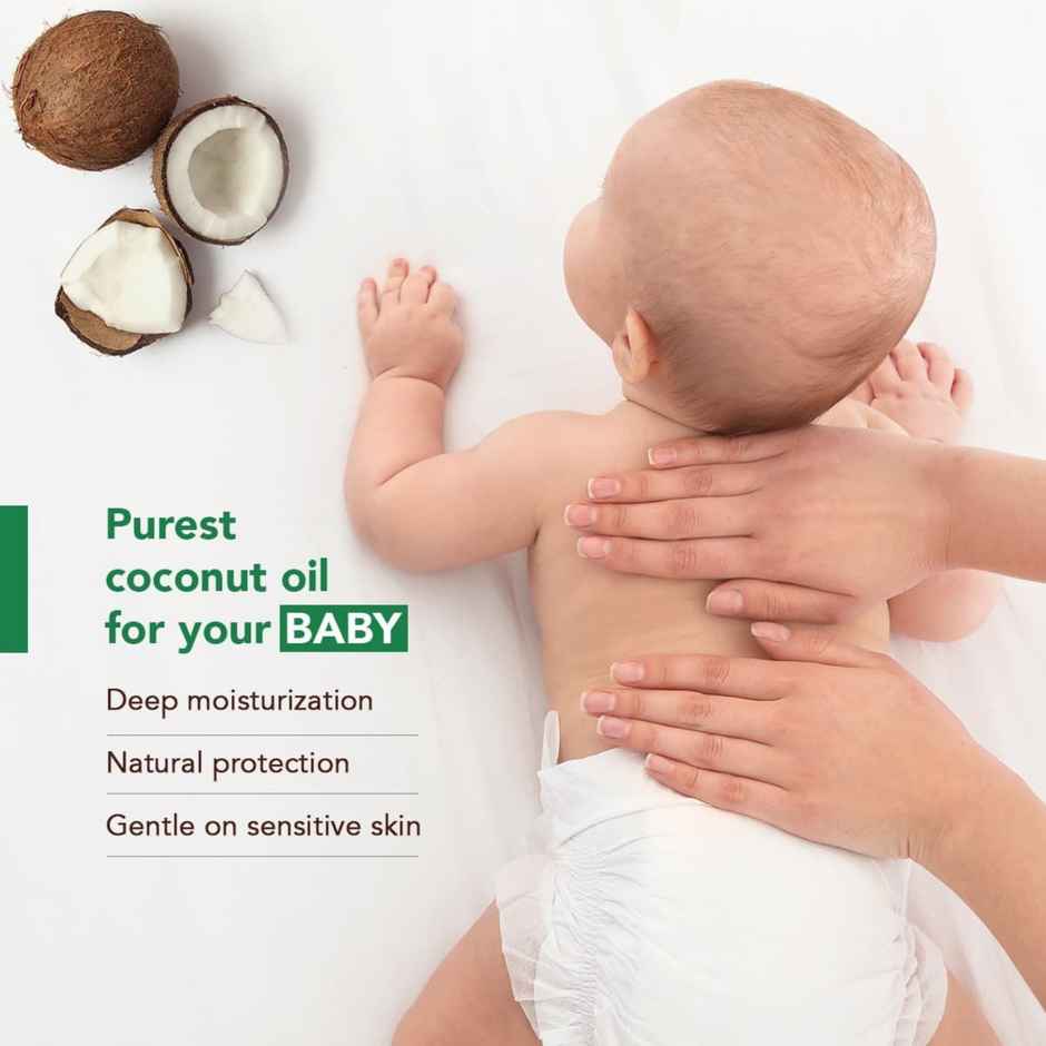 Organic Harvest Extra Virgin Organic Coconut Oil, 100% Pure For Hair, Cooking, Baby Massages & Skin