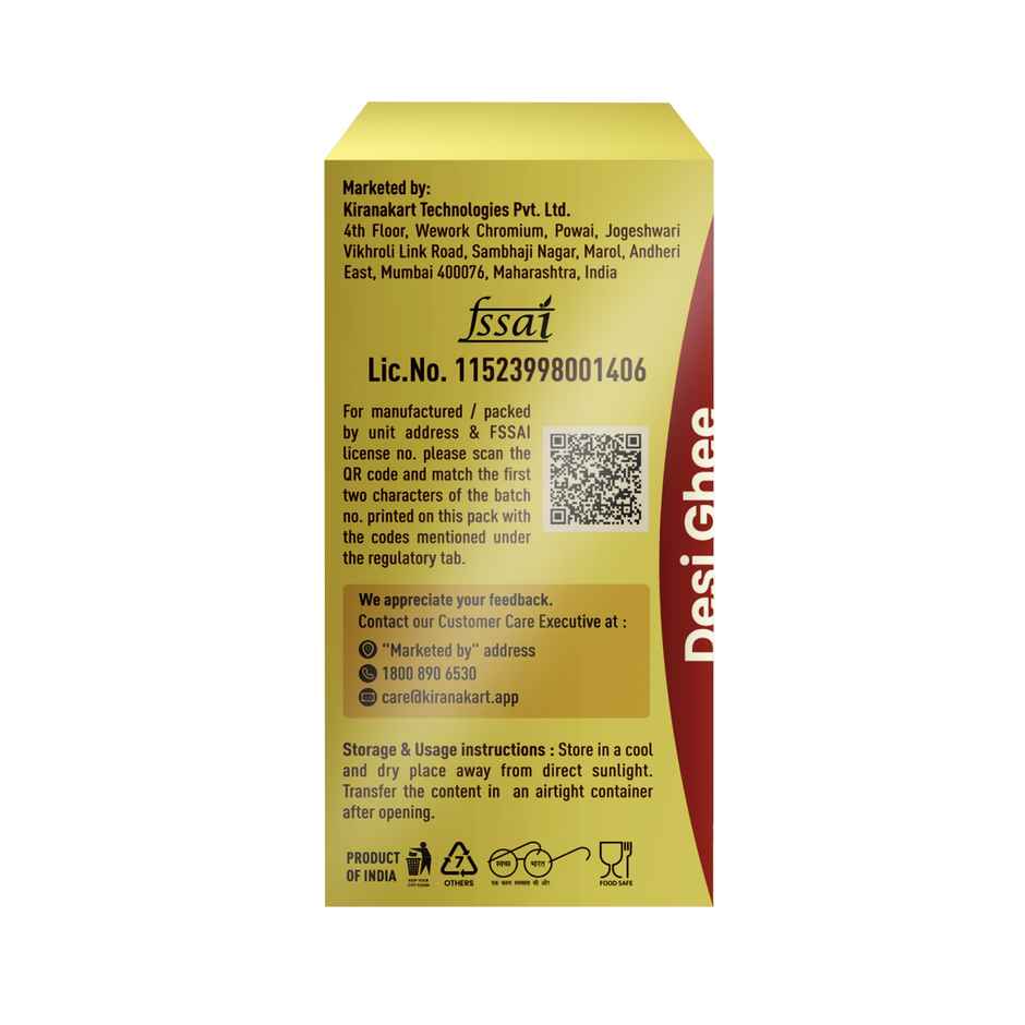 Daily Good Pure Desi Ghee