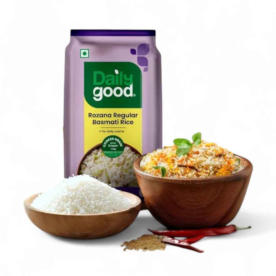 Daily Good Rozana Regular Basmati Rice | Medium Grain