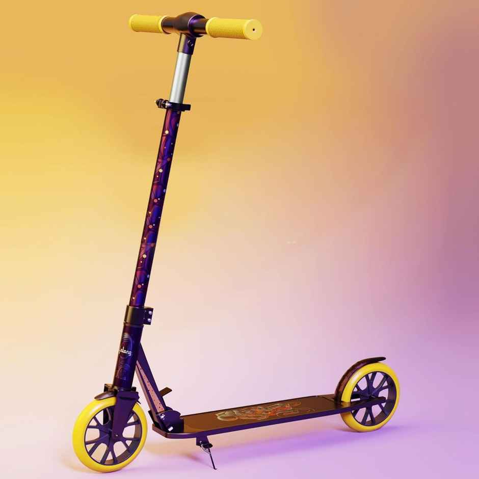 Lifelong Foldable Kids Scooter with 4 Height Settings | Max 120kg | Multicolour
