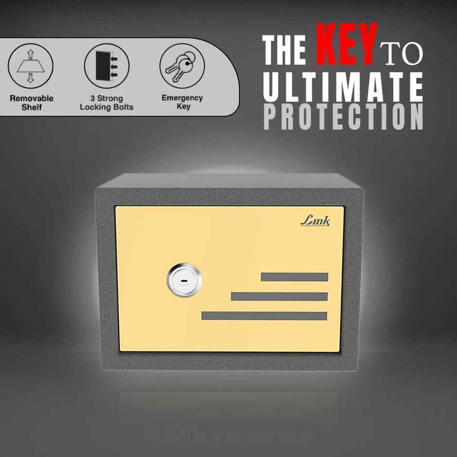 Link Smart Mecano Safe Locker - 21L Computerized Key Access | SS304 Locking Bolts