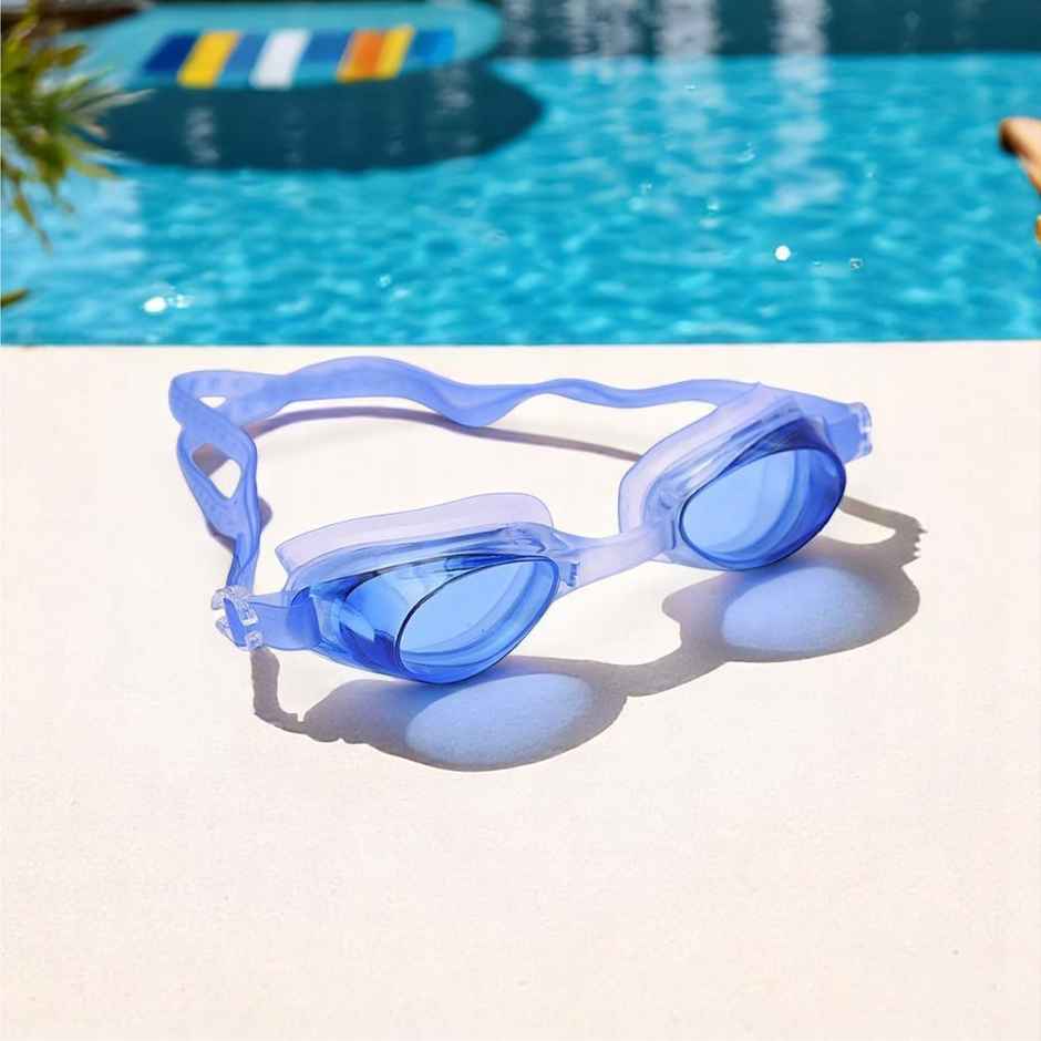 Classic Swimming Goggles UV Protection Anti | Fog For Kids With Solid Protection Case | Assorted