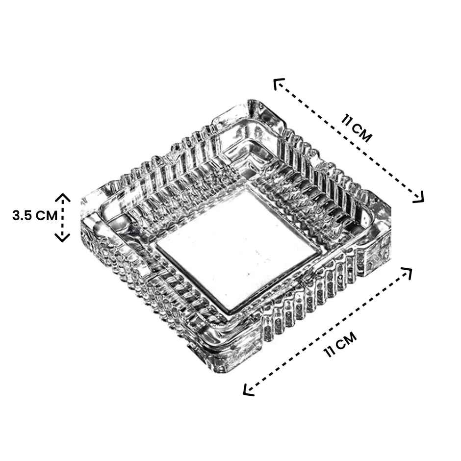 Soham Housewares Ash Tray Square
