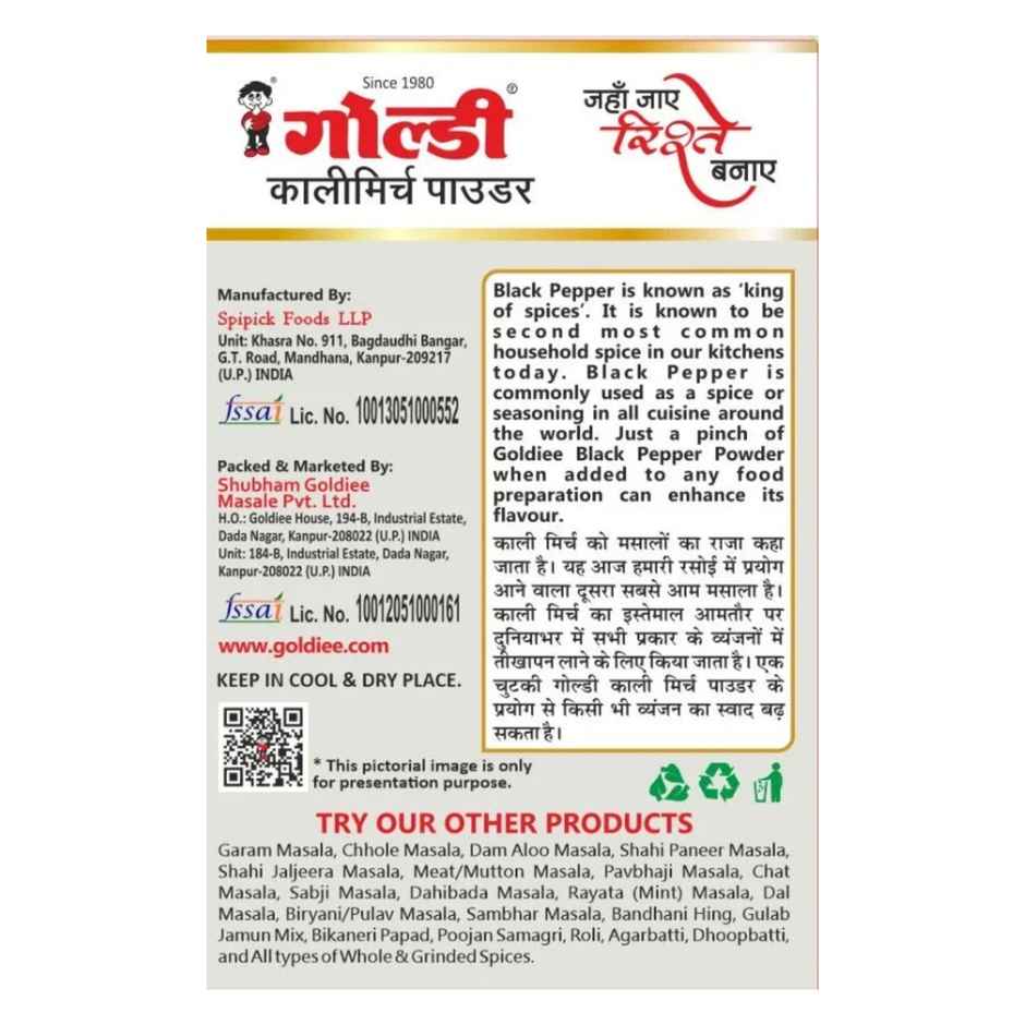 Goldiee Black Pepper