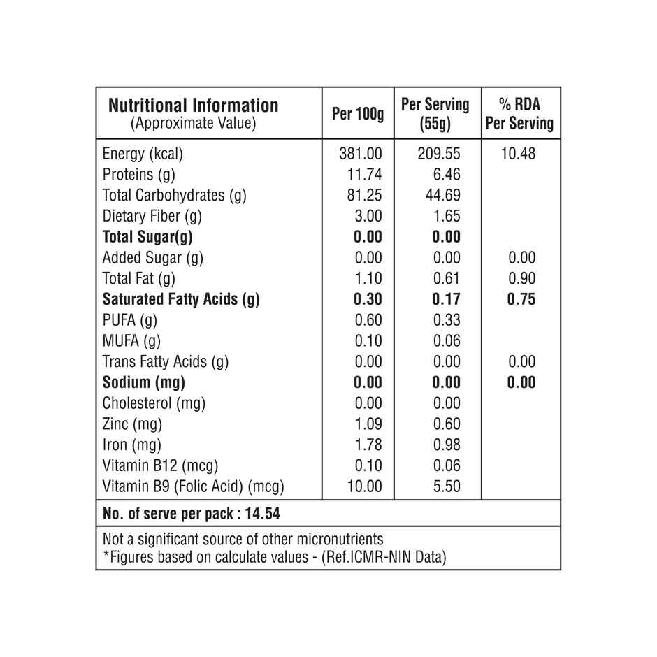 Bambino Macaroni Elbow Pasta - Pure Durum Wheat, No Maida, Protin Rich