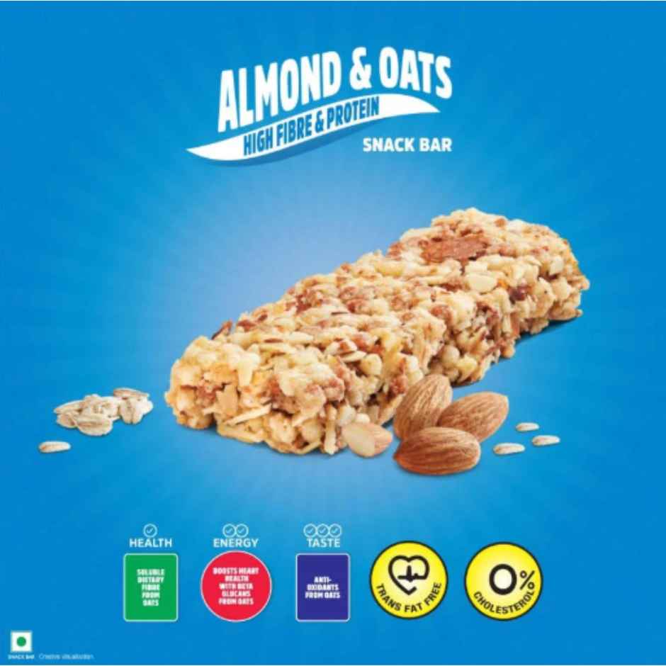 UNIBIC Almond & Oats Protein Bar