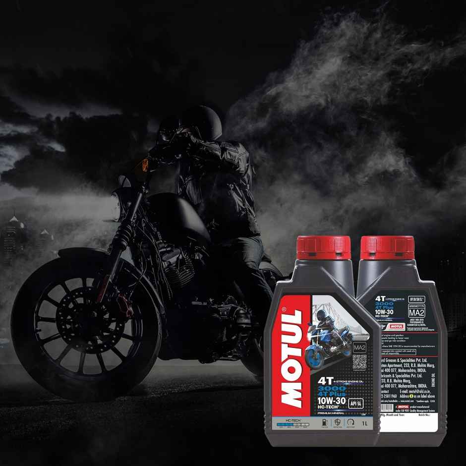 Motul 3000 4T Plus 10W30 Engine Oil for Bikes | 1L