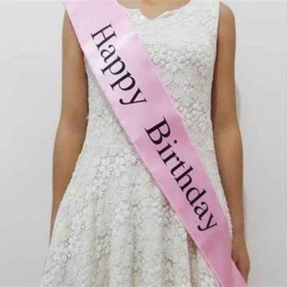 Sash Happy Birthday Assorted Colours | Se7en