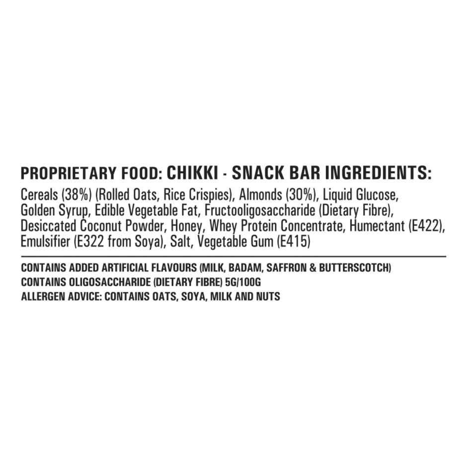 UNIBIC Almond & Oats Protein Bar