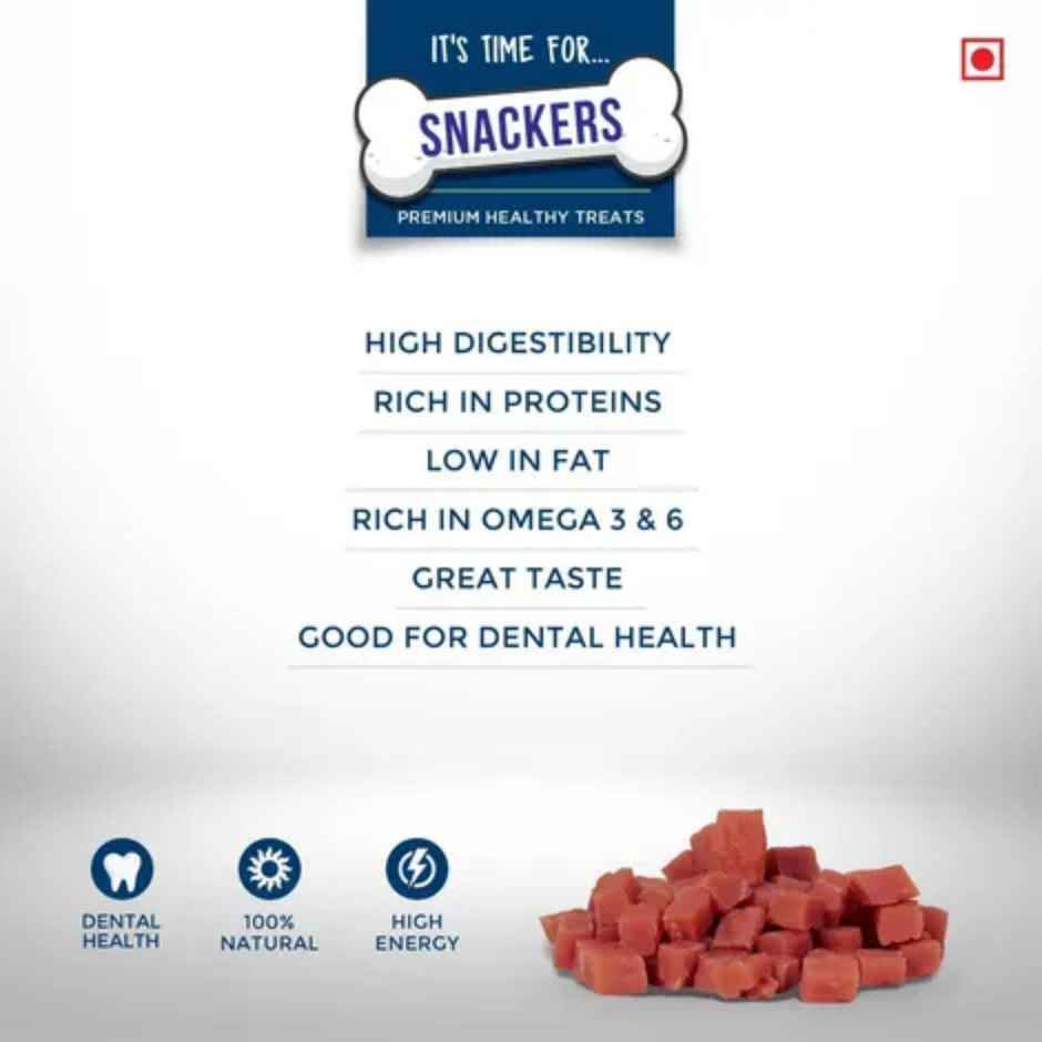 Snackers Chicken Dice Dog Treat