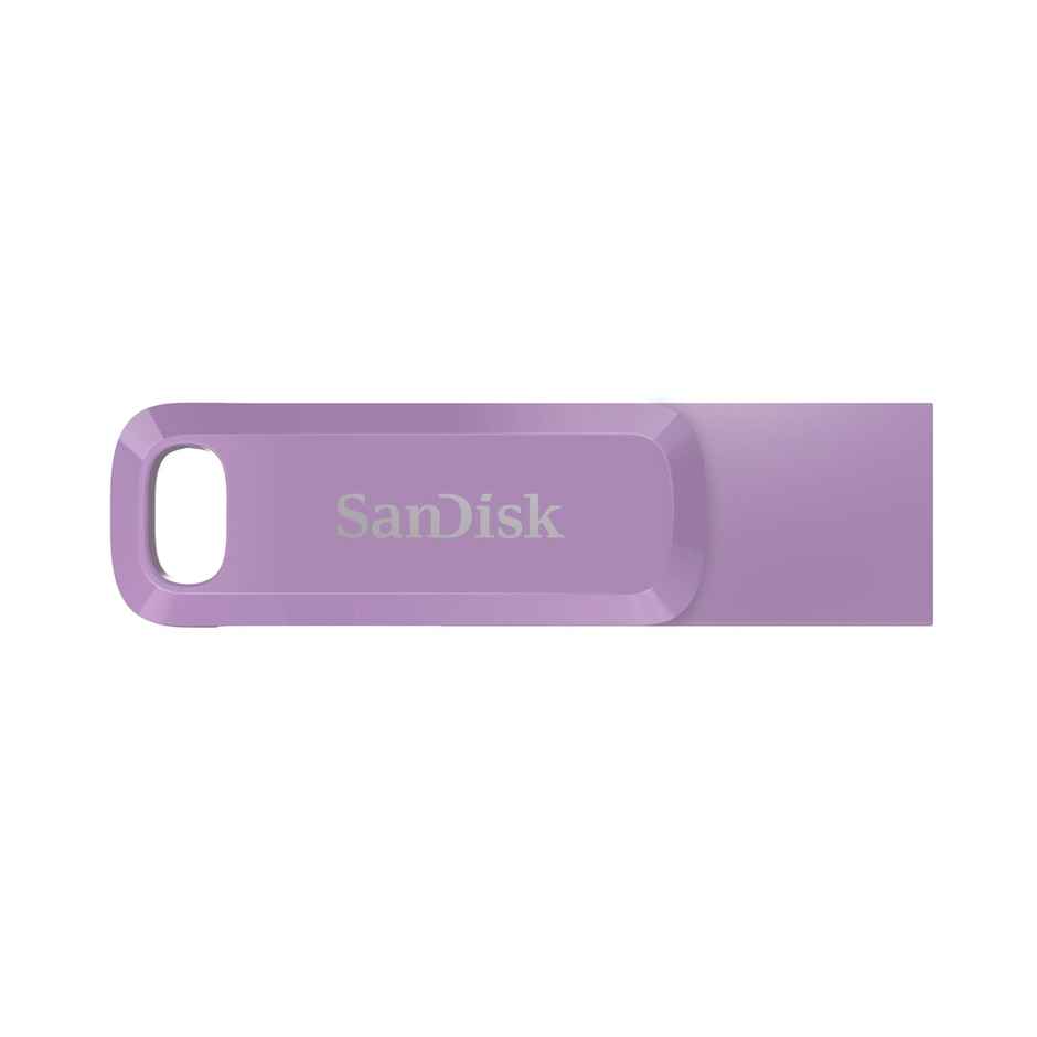 Sandisk Ultra Dual Drive Go Usb Type- C, Lavender, India, 400Mb/S 64Gb