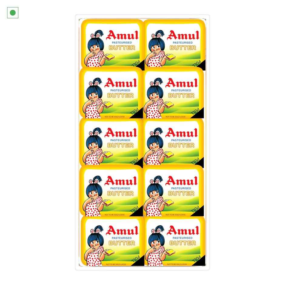 Amul Butter - Pasteurised (School Pack)(1pc) & Cucumber Green(1pc) Combo