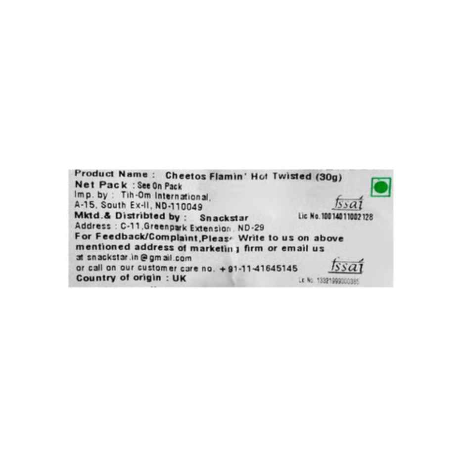 Cheetos Flamin' Hot Twisted
