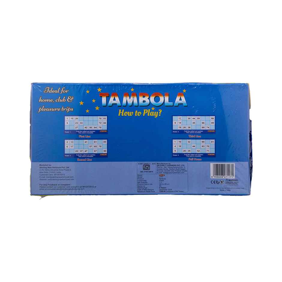 Sterling Board Game -Tambola