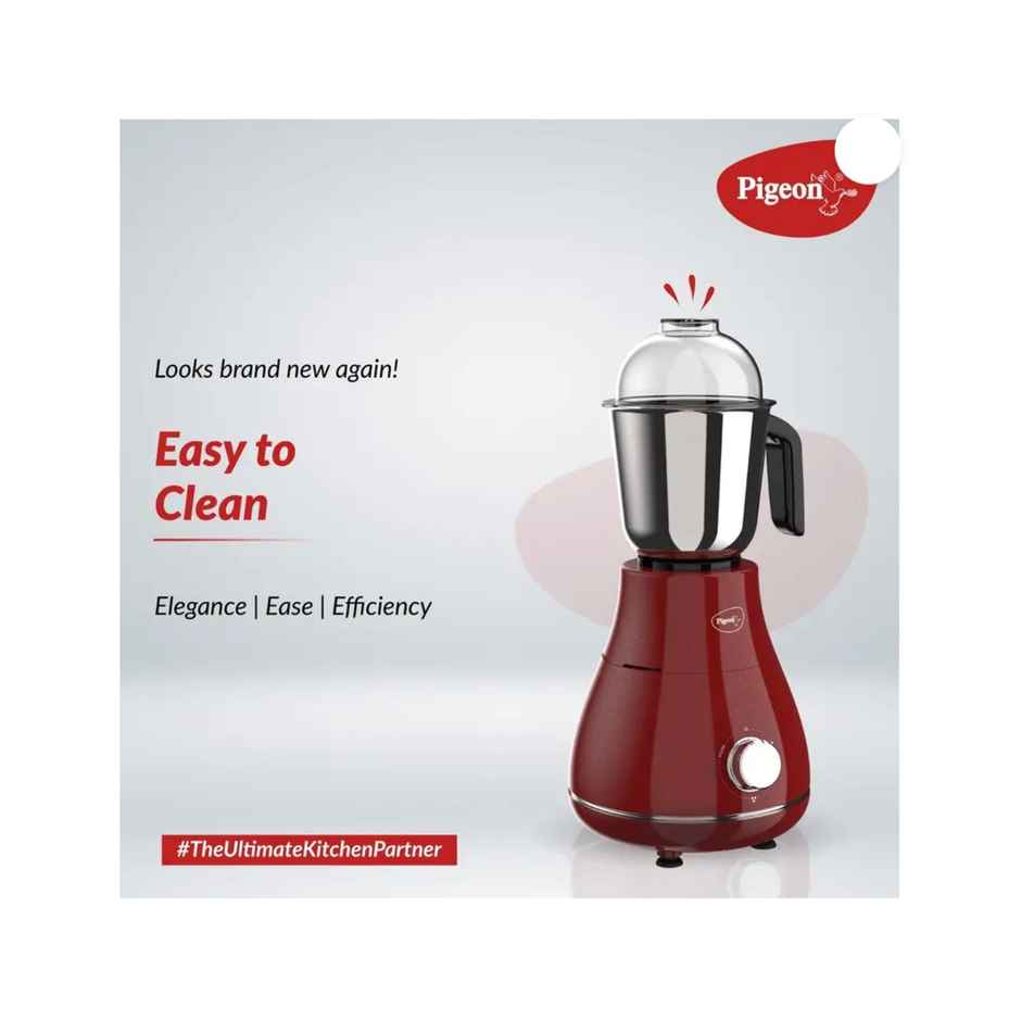 Pigeon Femme Sap - 14911 Mixer Grinder | 750 W | 1.5 L Capacity | Powerful Motor - Blue