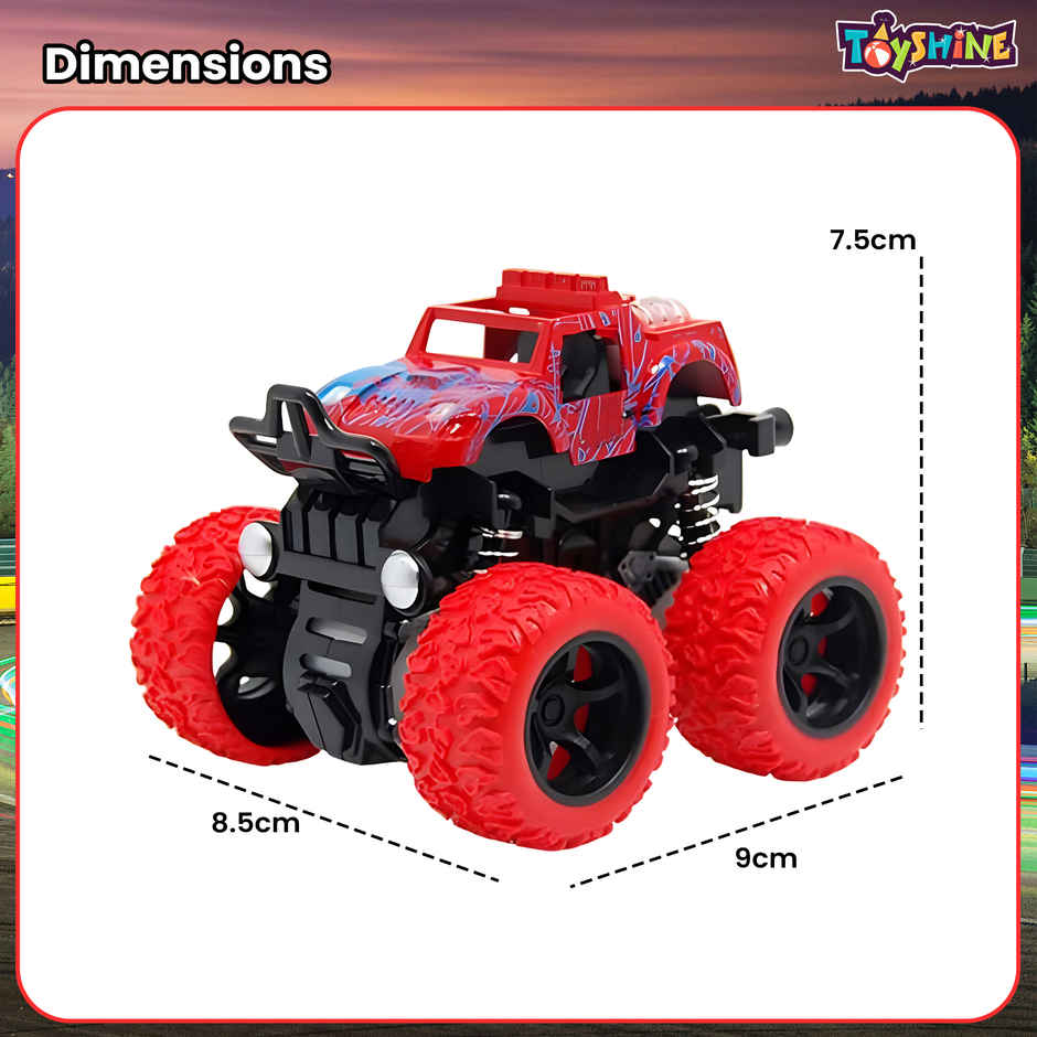Toyshine Friction Rock Crawler Mini Toy Cars Assorted