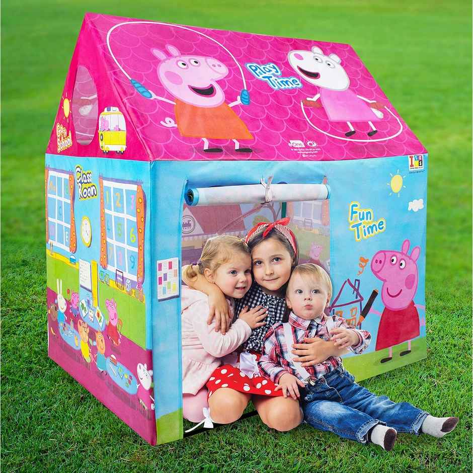 Itoys Peppa Pig Theme Play Tent House For Kids 5 Years And Above Play House For Girls And Boys