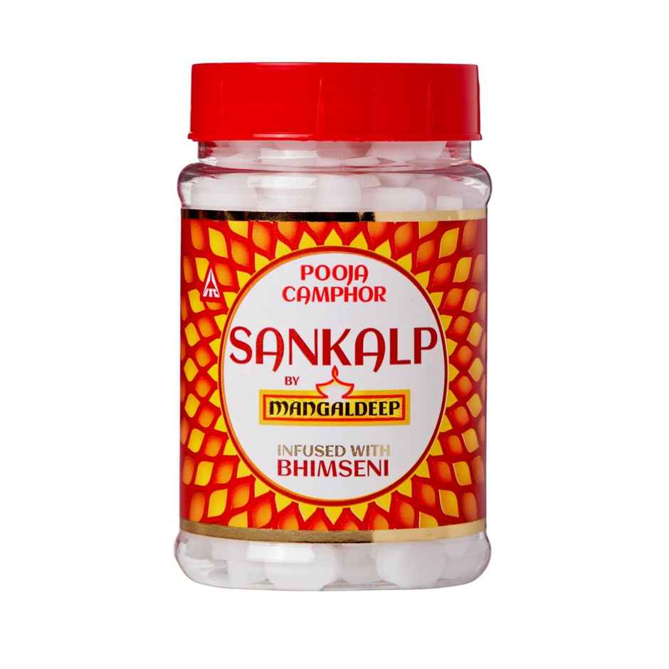 Sankalp Camphor - Infused With Bhimseni | Mangaldeep