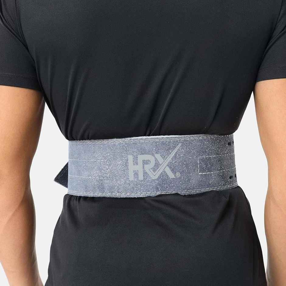 HRX Gym Belt Suede | Small | Grey