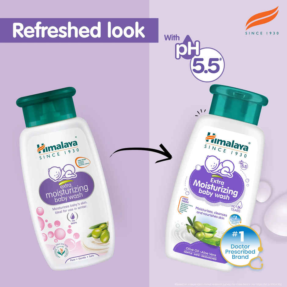 Himalaya Extra Moisturizing Baby Wash