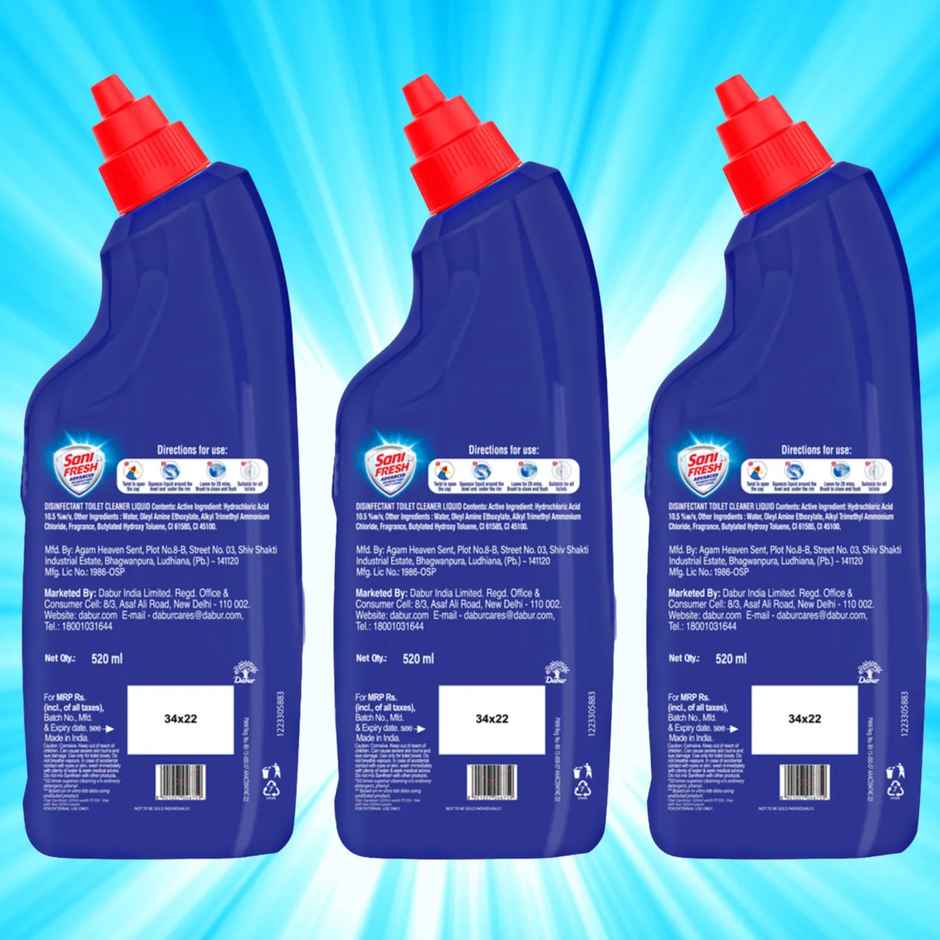 Sanifresh Advanced Disinfectant Toilet Cleaner | Buy 2 Get 1 Free