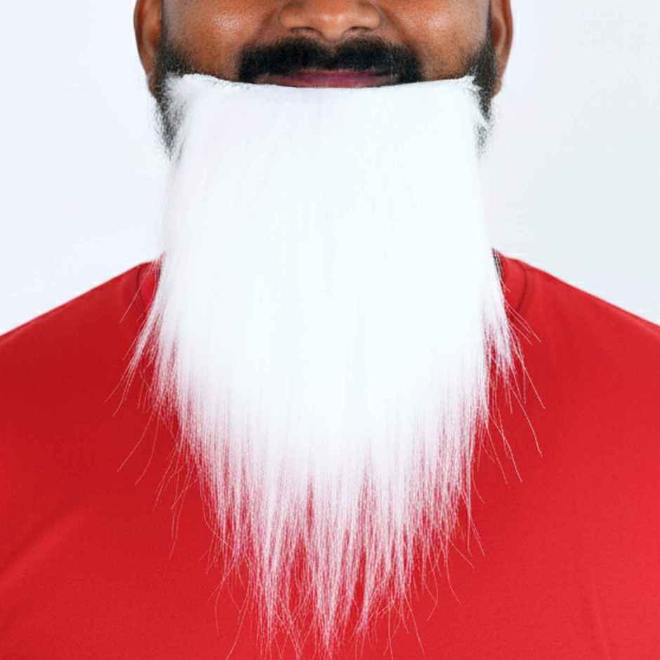 Fake Moustache Christmas Santa Claus Beard | Party Propz