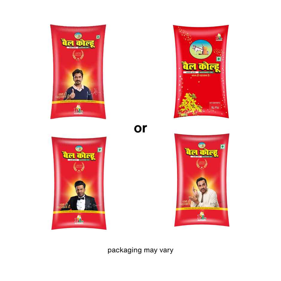 Bail Kolhu Mustard Oil | Pouch