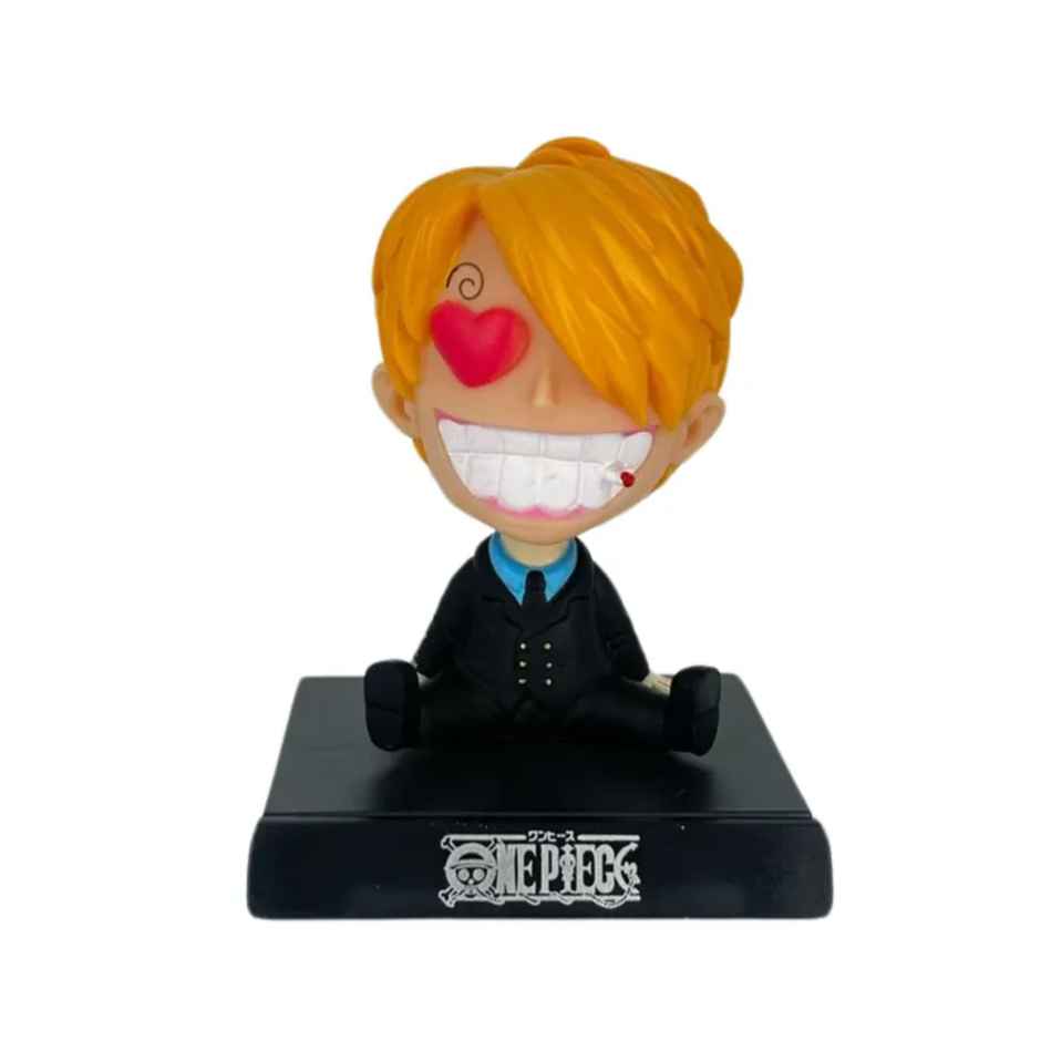 Riderevamp Sanji One Piece Anime Bobblehead Action Figure Bobble Head Figurine