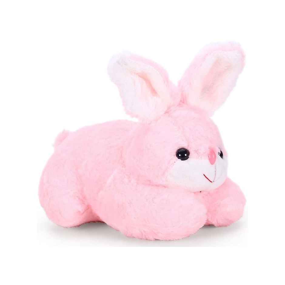 Babique Rabbit Plush Cute Rabbit Soft Toys | Animal Home Decor Baby/Boys/Girls | Pink | 26 cm