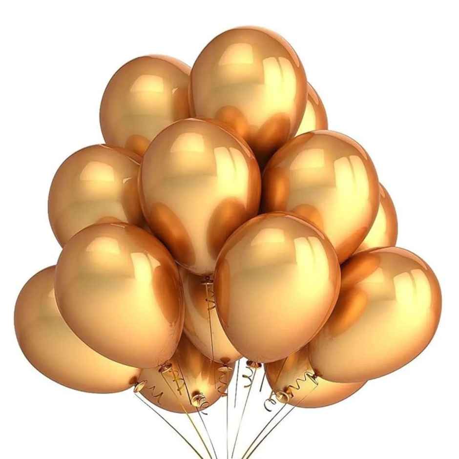 Balloons | Golden & Silver | Party Decorative | Se7en