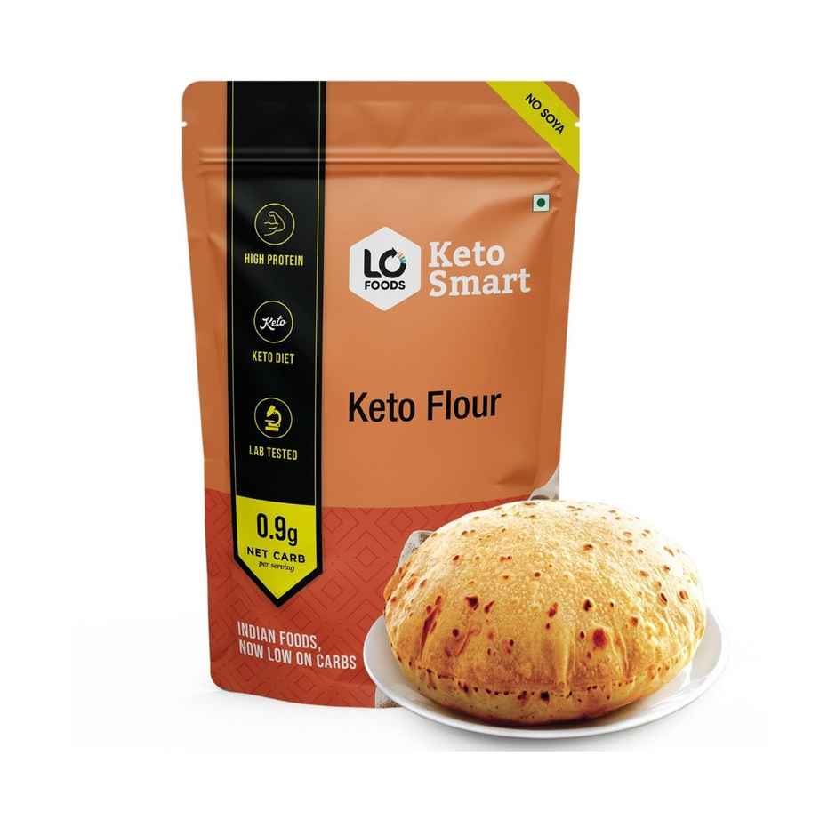 Lo Foods Keto Flour 1G Net Carb Keto Friendly Select Multigrain Atta with Almond Flour