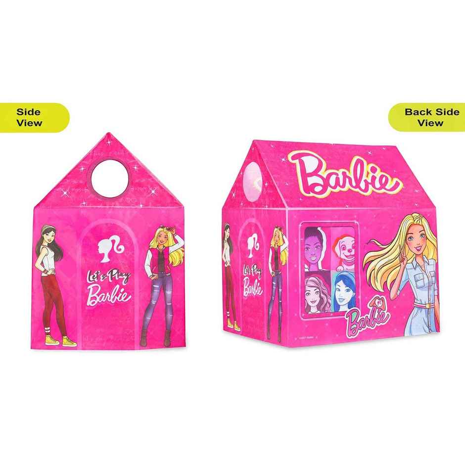 Itoys Barbie Theme Tent House For Kids Doll House Set For Girls Home Play House - (Assorted)