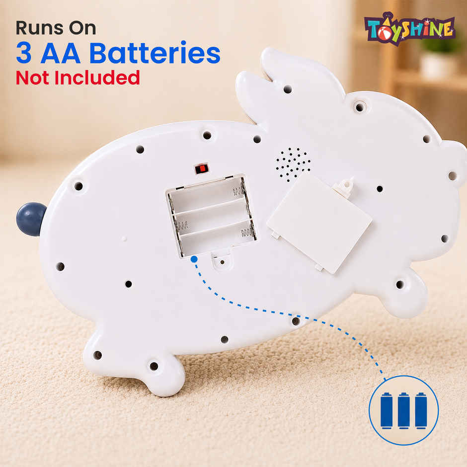 Toyshine Rabbits Musical Piano Musical Toy (Multicolor)