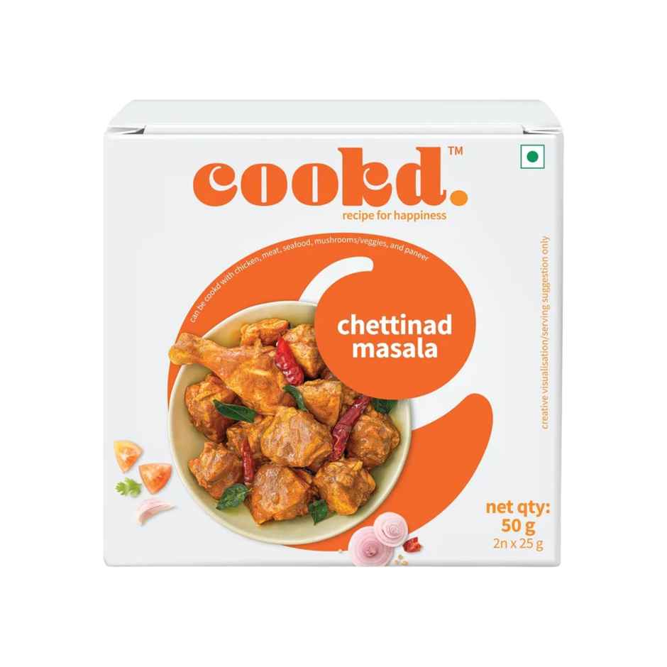 Cookd Chettinad Masala | Ready to Cook Spice Mix
